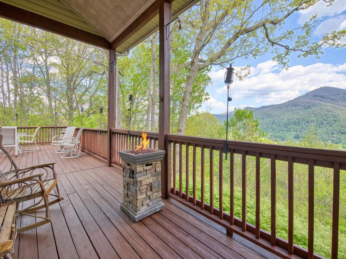 Bonnie View 21 - Amazing Smoky Mountain Retreat With Beautiful Scenic Views! Home Maggie Valley Eksteriør bilde