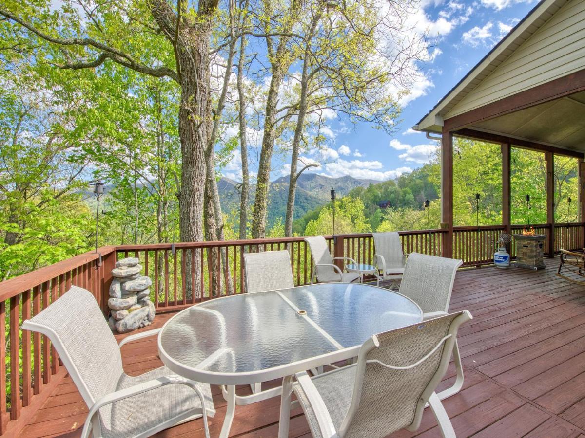 Bonnie View 21 - Amazing Smoky Mountain Retreat With Beautiful Scenic Views! Home Maggie Valley Eksteriør bilde