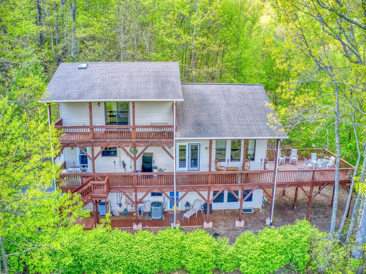 Bonnie View 21 - Amazing Smoky Mountain Retreat With Beautiful Scenic Views! Home Maggie Valley Eksteriør bilde