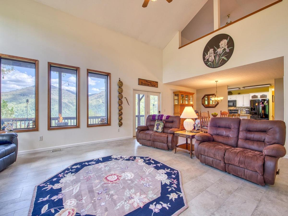 Bonnie View 21 - Amazing Smoky Mountain Retreat With Beautiful Scenic Views! Home Maggie Valley Eksteriør bilde